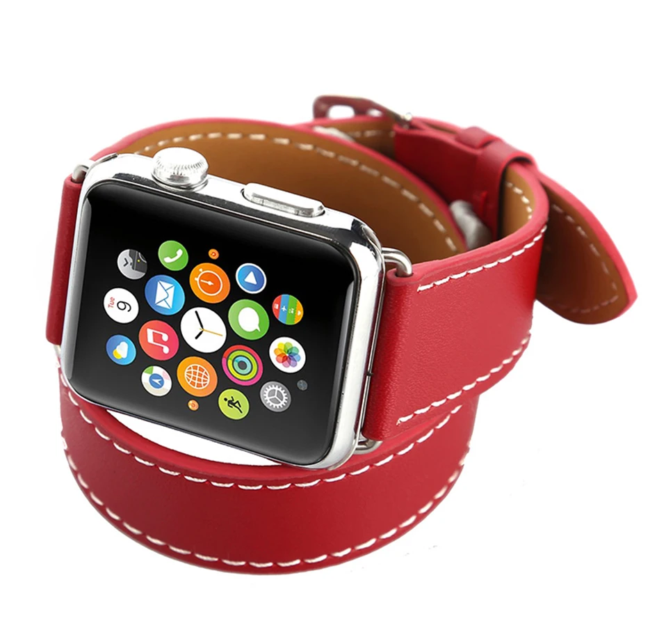 Genuine Leather Strap For iwatch Bracelet Apple Watch Band 42mm 38mm Sport Bracelet For Series 3 2 1 Watch Strap (13)