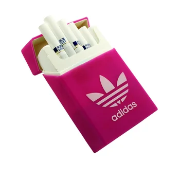 Men Women Sport Silicone Cigarette Case Cover Leisure Pocket Elastic Rubber Portable Men Cigarette Gift Box Sleeve