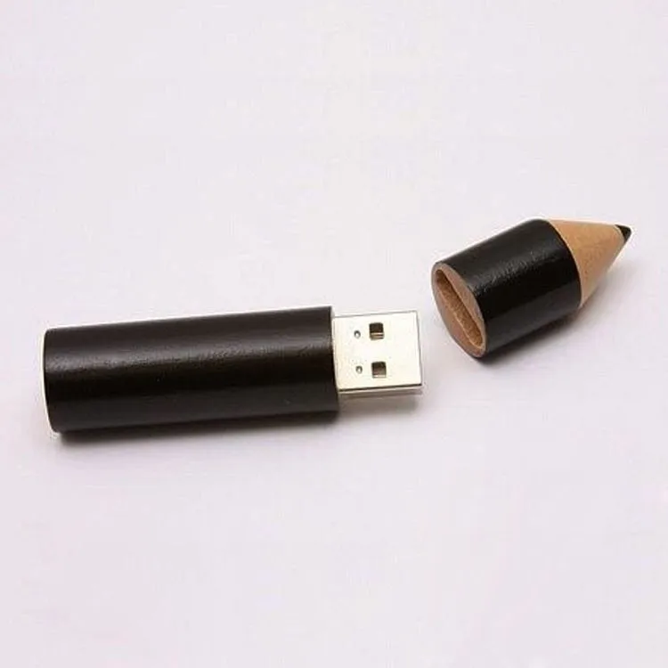 Черный круглый флеш-диск USB 2,0 карандаш pendrive модель студенческий U диск подарок сувенир диск памяти 2G 4G 8G флеш-накопитель