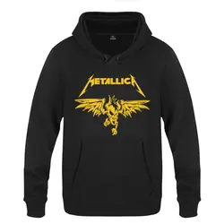 Классический Heavy Metal Metallica Рок-группа толстовки Для мужчин 2018 Для Мужчин Пуловер Флисовые кофты с капюшоном