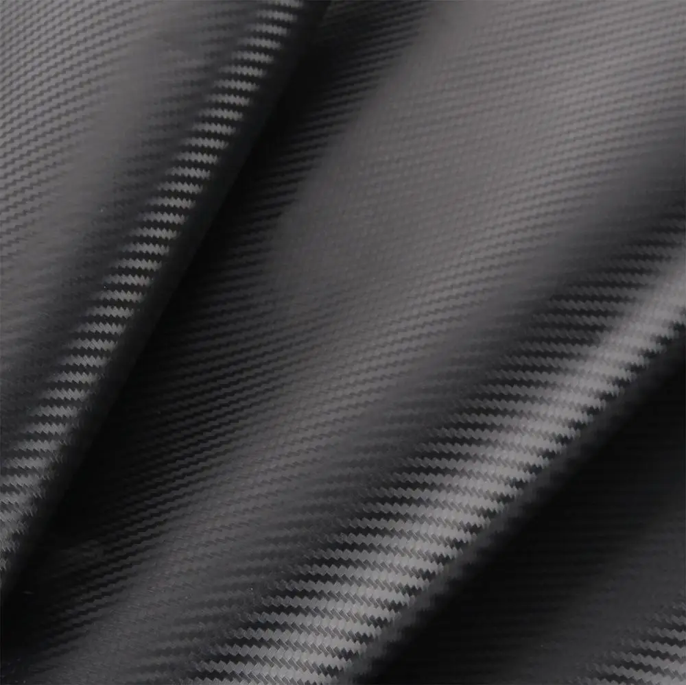 

SUNICE Car Vehicle Wrap Sticker 3D Black Carbon Fiber Wrapping Film Adhesieve Air Bubble Free Car Styling 1.52x20mts Roll