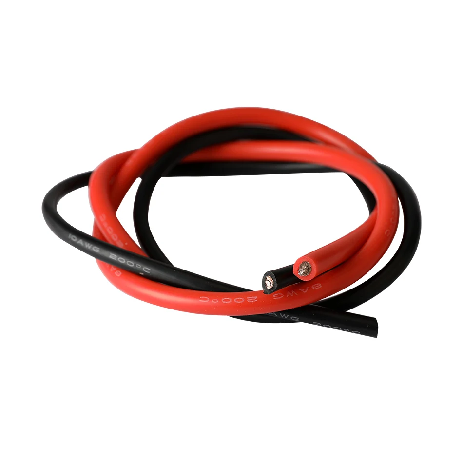 UL3239 16 AWG Stranded Wire Hook-up Flexible Silicone Electrical Wire Rubber Insulated Tinned Copper 3000V Safe Current 12.7A