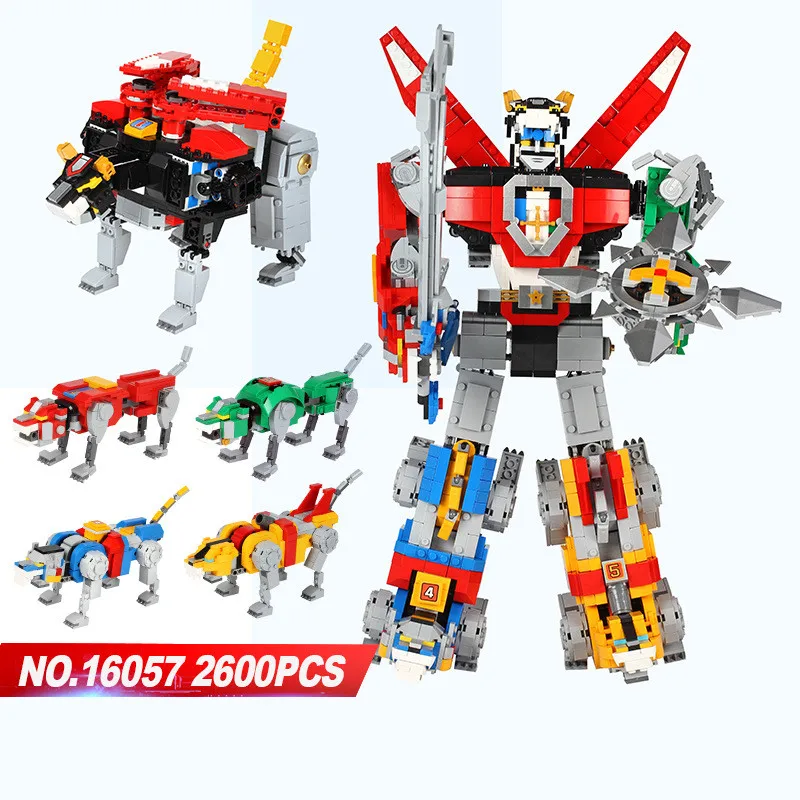 

New Lepin 16057 2600pcs Idea Serise Voltron Defender Of The Universe LegoINGlys 21311 Building Blocks Bricks DIY Toys Gifts