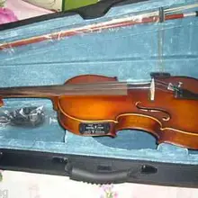 Красивый синий/белый/желтый/зеленый/черный/коричневый цвета Электрический и акустическая скрипка 4/4