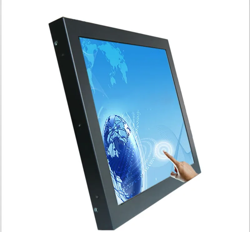 19 inch open frame VGA touchscreen LCD gaming monitors