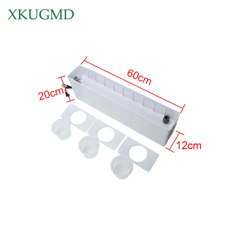 1 Set 3 Holes Plant Site Hydroponic System Soilless Nursery Pots Cultivation Plant Vegetable Seedling Grow Kit Indoor Garden Box 1 Set 3 Holes Plant Site Hydroponic System Soilless Nursery Pots Cultivation Plant Vegetable Seedling Grow Kit Indoor Garden Box