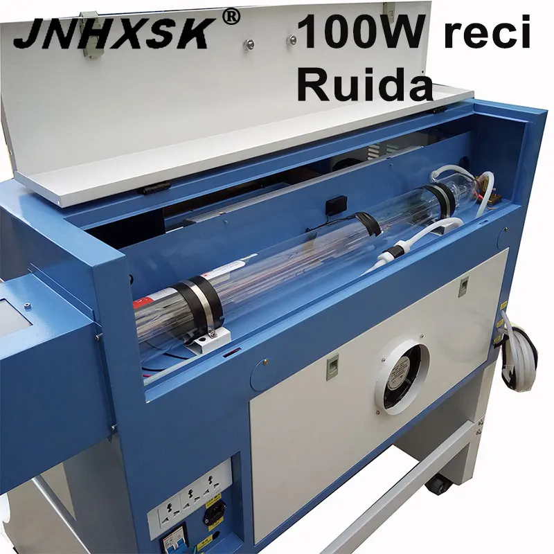 JNHXSK 100 Вт W2 Reci Co2 лазерный станок с ЧПУ 4060 лазерный гравировальный станок лазерная маркировочная машина мини лазерный гравер ЧПУ маршрутизатор Diy