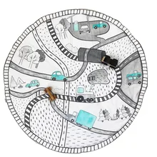 Детские игры одеяло пол Ползания коврики плед детская комната украшения/младенческой и малышей играть