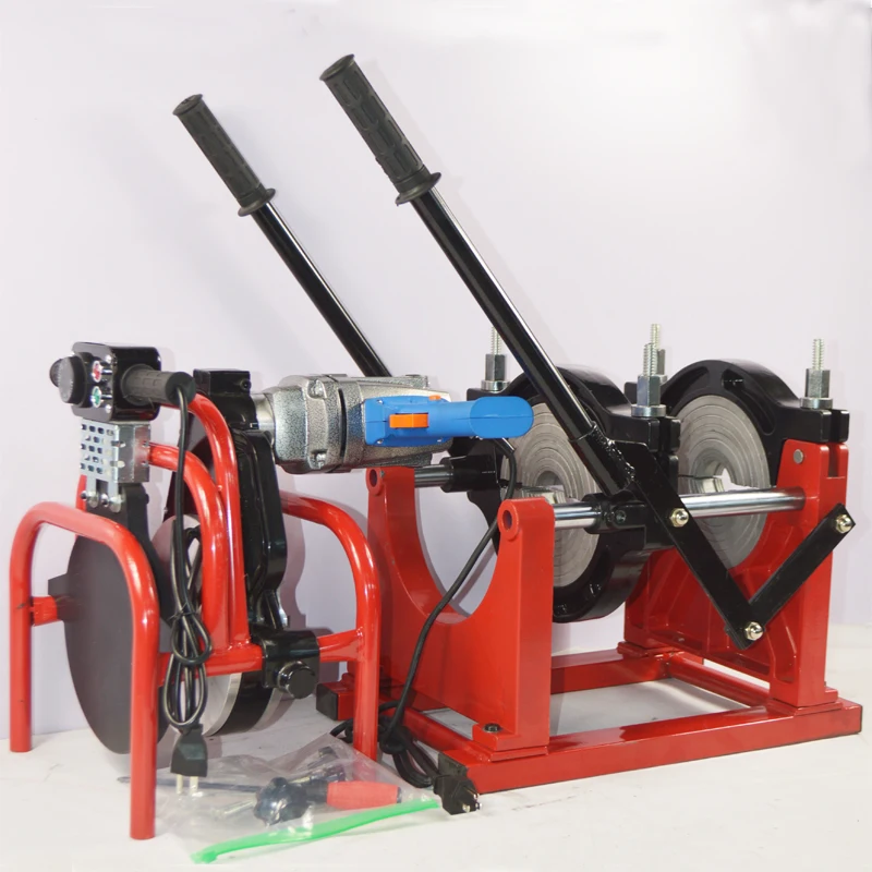 110V 2.5-8inch 63-200mm 2 Clamps Pipe Fusion Welder Tool Welding Machine PPR PE PB Ect Pipes Butt-welder Electric Working 4