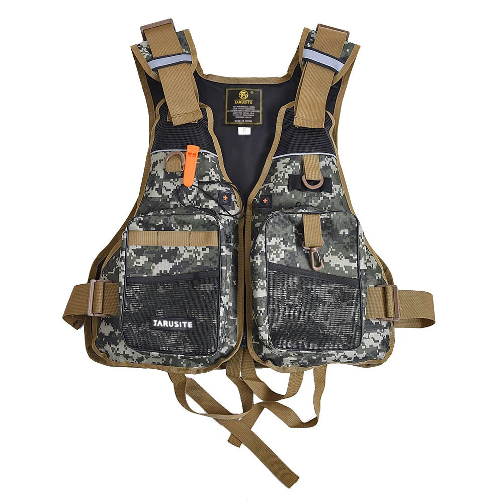 Lixada Fly Fishing Vest Backpack Quick Dry Mesh With Mutil Pocket
