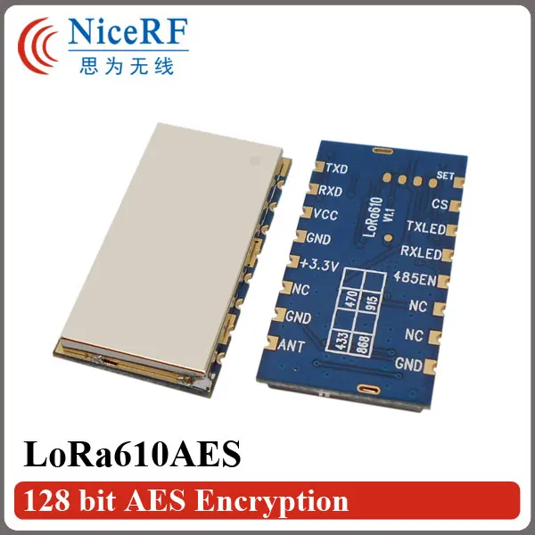2 шт. ретранслятор для сети Lora610 MESH 100mW 150btyes радиочастотный модуль шифрованный