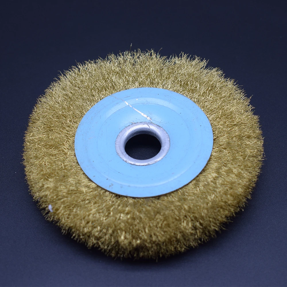 Jewelry Tools 4 inch Copper wire buffing Grinding Polishing wheels For