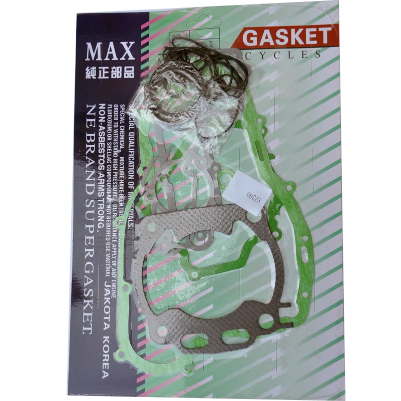 Motorcycle Cylinder Engine Crankcase Gasket Full Set For YAMAHA YZ250 1999-2015 Dirt Bike | Автомобили и мотоциклы