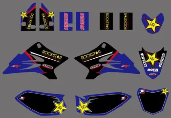 

H2CNC TEAM GRAPHICS & BACKGROUND DECAL STICKER for Yamaha TTR50 2006 2007 2008 2009 2010 2011 2012 2013 2014 2015 TTR 50