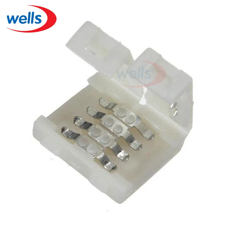 

10 pcs Mini 4-PIN RGB Connector for 5050 RGB LED Strip Solderless