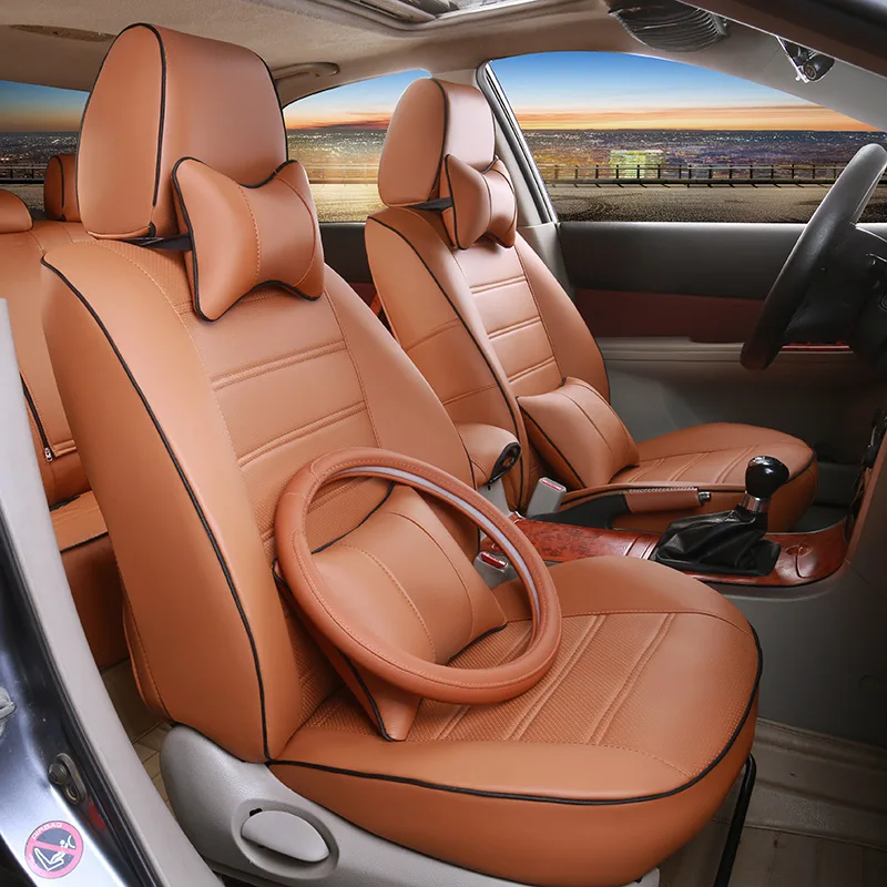  TO YOUR TASTE auto accessories custom luxury car seat covers leather cushion for JAC K5/3 iev b15 A