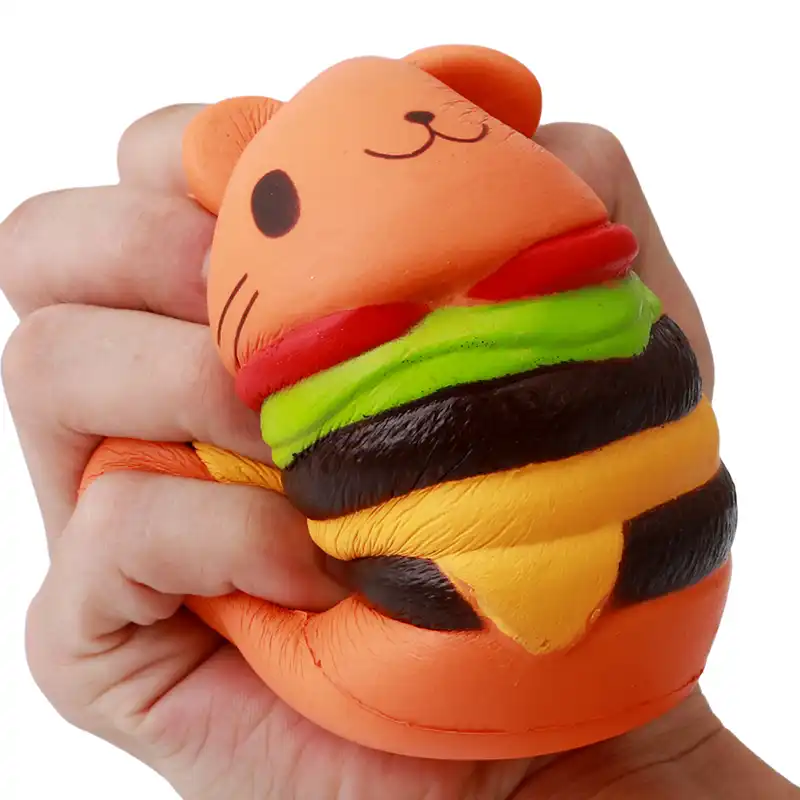 hamburger squishy toy