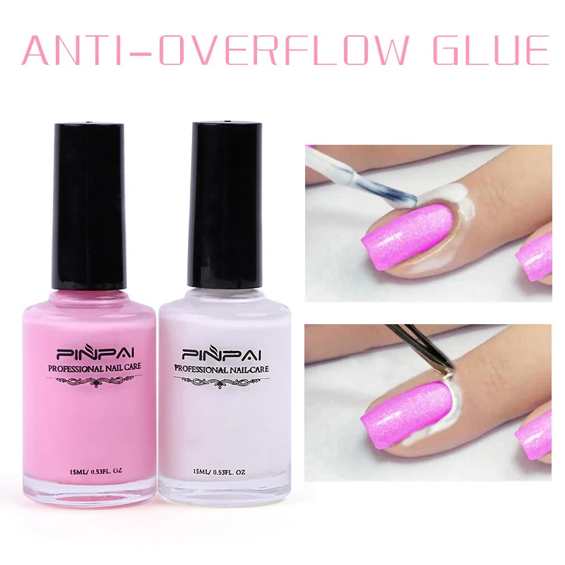 

15ml Pro Anti-overflow Glue Nail Art Cuticle Protect Latex Liquid Peel Off Cream Tape for Nail Manicure