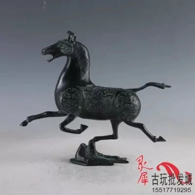 

Archaize Bronze Wares Decorated Horses Flying Swallow Ma Chao Dragon Finch Home Decoration Crafts