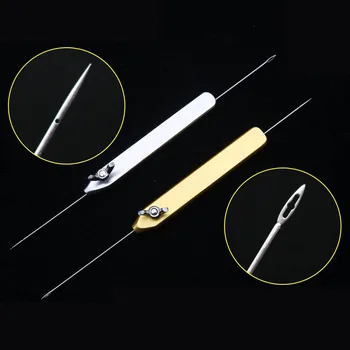 Puncture guide needle detachable stainless steel 15cm Cosmetic and plastic surgery instruments and tools Puncture needle arm artery puncture and intramuscular injection training model injection puncture bix hs5 w137
