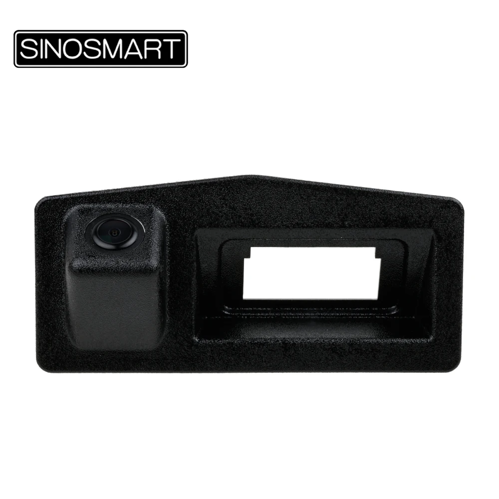 

SINOSMART In Stock High Quality Car Reversing Parking Camera for Cadillac ATS-L 2014/2015/2016 Install in Rear Trunk Handle