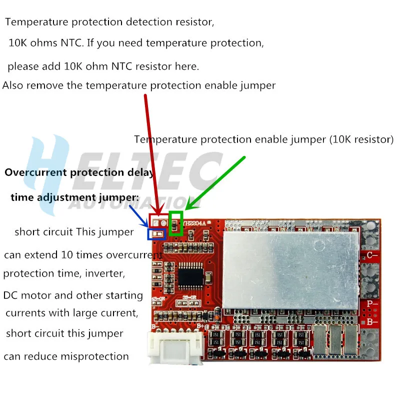 5S 50A BMS плата/55A 3 7 в Защитная плата литиевой батареи/3 2 фосфат железа/батарея LiFePO4 с