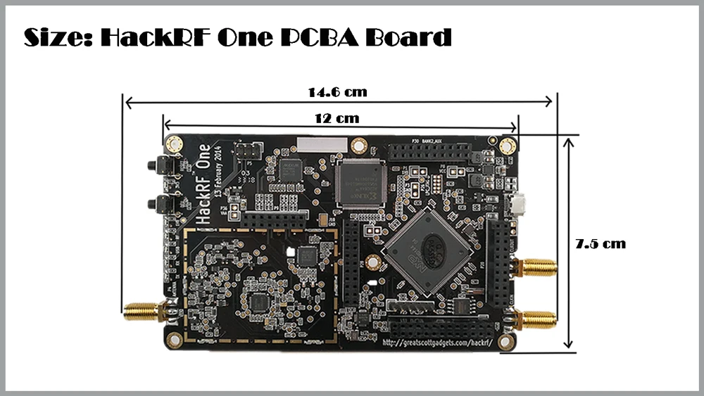 HackRf-PCBA  -  +  -  -  +  -  +