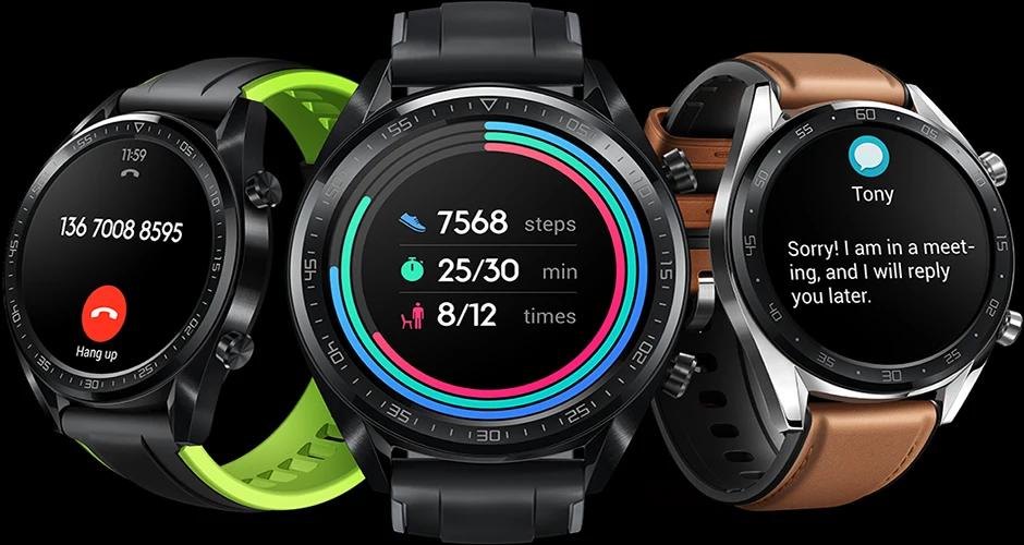 Глобальная версия HUAWEI WATCH GT Active Edition Смарт спортивные часы 1,3" AMOLED красочный экран Heartrate gps плавание бег