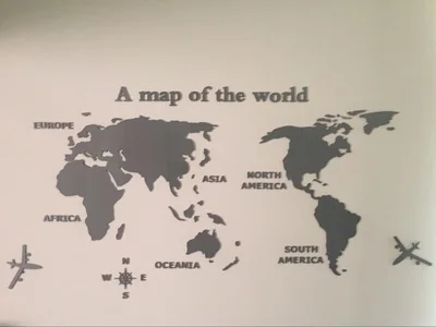 Карта мира Настенная Наклейка Mapa Mundial Wereldkaart Pegatinas Paredes Decoracion Adesivos De Parede Глобус земля Декор 3D акрил