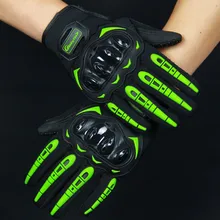 Guantes de motociclista para dispositivos con pantalla táctil, guantes de carrera con seguridad AFS para motocicleta de motocross, protección de fibra de carbono para dedos, sensible para usar con pantalla táctil
