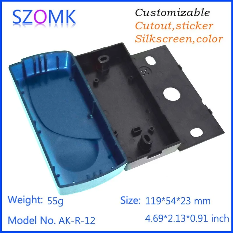 

4 pieces Nas box storage network plastic housing abs box electronics enclosures 119x54x23mm