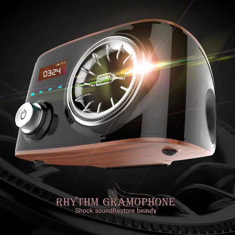 

Bluetooth connection speaker high-power 4 multifunction Bluetooth Large Digital Alarm Clock LCD Student Electronic Clock Snooze