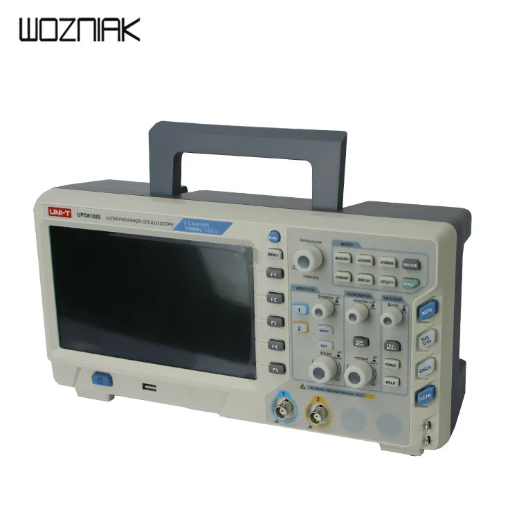  HIGN QUALITY 2 CHANNEL 100MHZ 1GS/S DIGITAL OSCILLOSCOPES UNI-T BRAND UT2102CEX