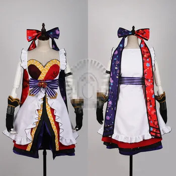 

Japanese Hot Anime Love Live NINJA Eli Ayase Cosplay Costume Awakening Dress Custom Made Woman Man Clothing