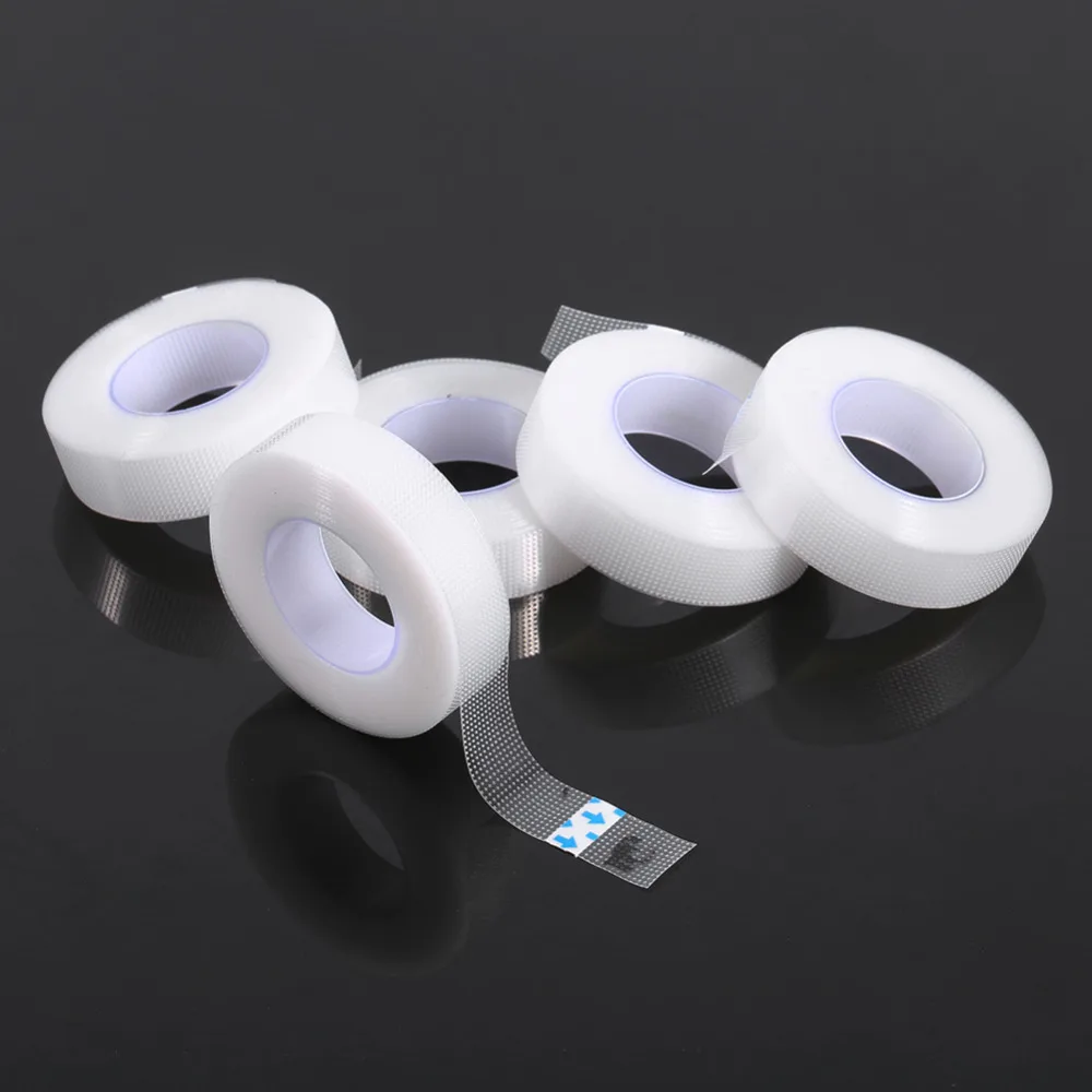

5 Rolls False Eyelash Extension Medical PE Tape Breathable Eyelid Tape Eye Lashes Makeup Tools maquiagem Cosmetics False fakes
