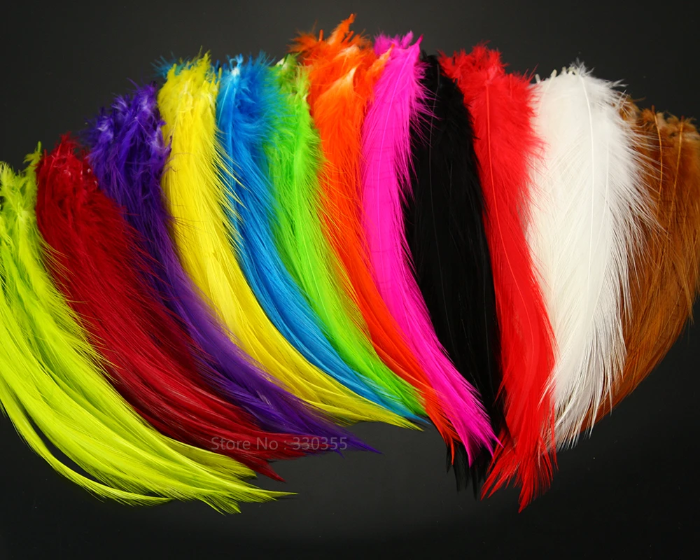 Buy Saltwater Neck Hackle Fly Tying Material Feathers from Reliable feather