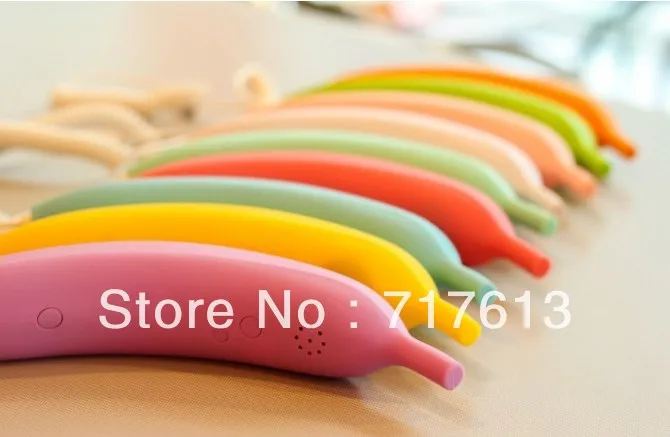 Free ship!Colorful banana designed headphone for 3.5mm earphone!different colors your reference! | Компьютеры - Цена: 