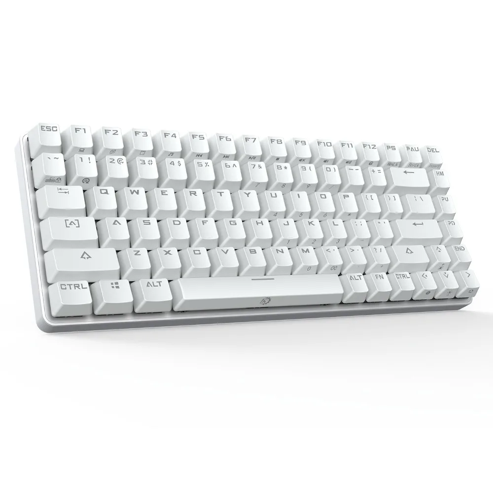DREVO Excalibur компактная 84 ключ белый Подсветка металлический Механическая игровая