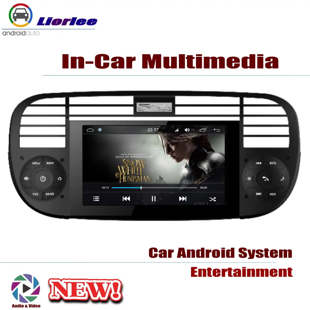 Автомобиль Android Системы RockChip PX5 1080 P ips ЖК-дисплей Экран для Fiat 500/500 Abarth 2007~ dvd-плеер gps навигации BT WI-FI SD