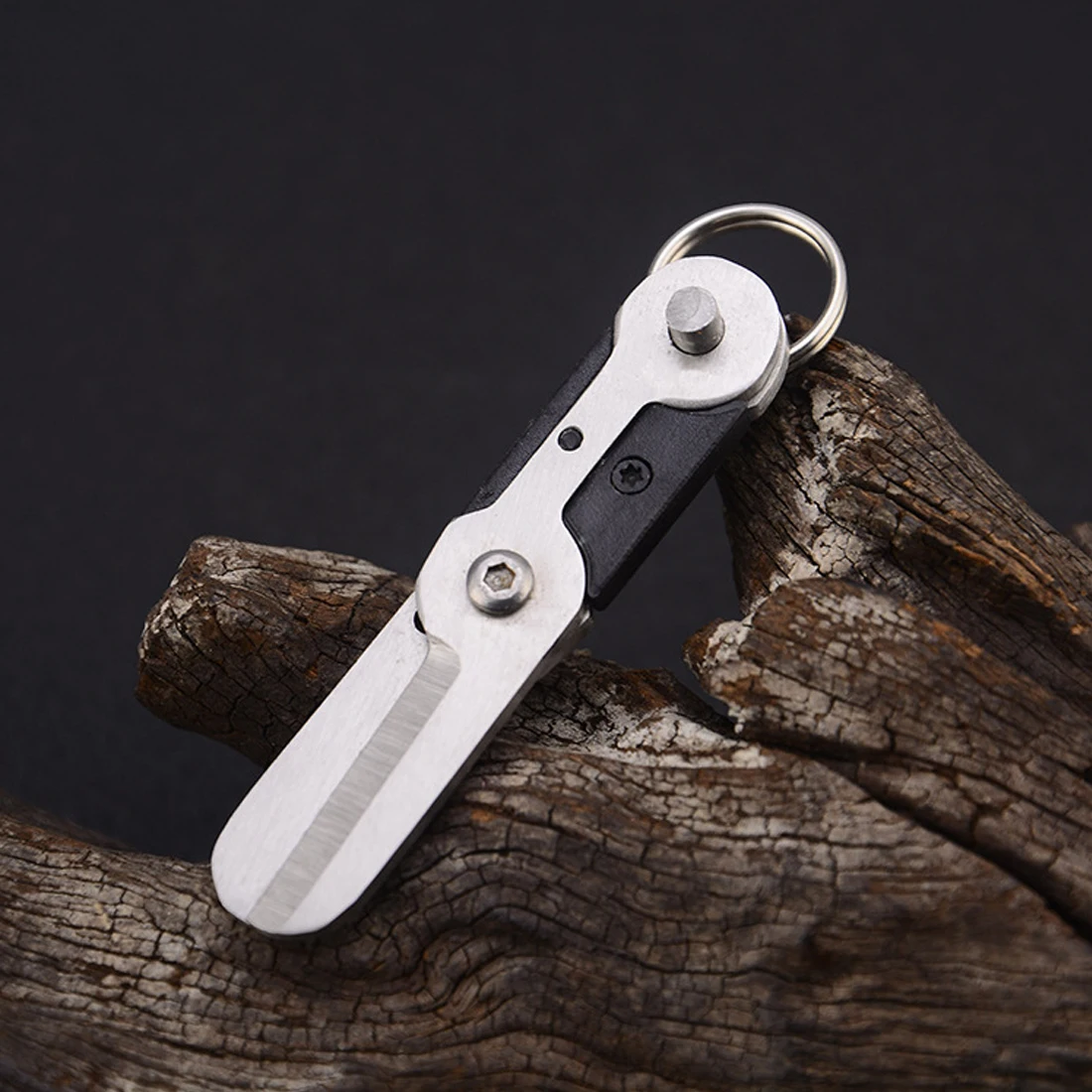 

New Pocket Outdoor Tool Key Chain Stainless Steel Mini Survival Spring EDC Scissor Camping Outdoor Tool
