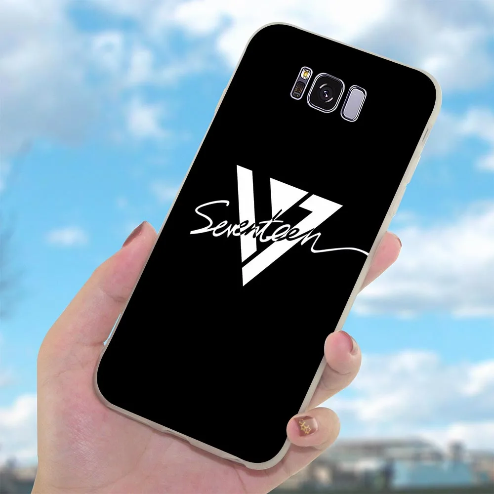 Чехол Seventeen JUN DK kpop для Samsung J3 2016 чехлы A6 Plus A7 A8 A9 A10 A20 A30 чехол A40 A50 A70 J5 J6 J7|Бамперы| |