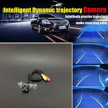 

HD CCD Intelligent Reversing Trajectory Rear View Camera Reverse Backup Parking Camera For Citroen Berlingo / Doninvest Orion M