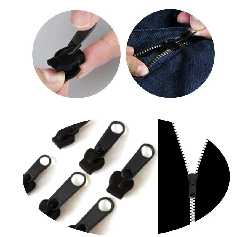 Buy New 6PCS/Bag Fix Zipper Head Universal Kit