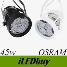 OSRAM СВЕТОДИОДНЫЙ фонарь 45 Вт светодиодный Потолочные рельсы для магазина украшения магазина светодиодный точечные рельсовые светильники лампа AC85-265V Теплый Холодный белый