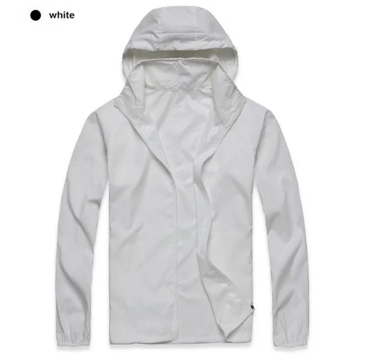 New Men's Quick Dry Skin Jackets Women Coats Ultra-Light Casual Windbreaker Waterproof Windproof Brand Clothing SEA211