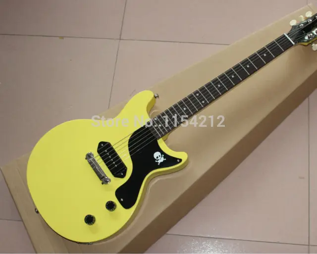 Best price at $215 Cheap China guitar gbson Billie Joe Armstrong signature junior double cutaway electric guitar