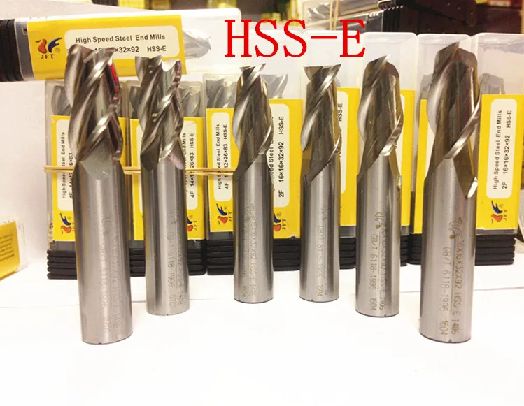 Containing cobalt HSS E 2flute end mill keysat cutters keyway milling