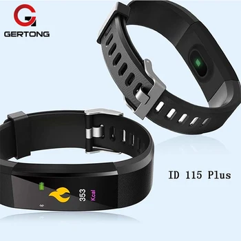 

ID115 Plus Watch Smart Bracelet Sport Waterproof Blood Pressure Fitness Tracker Heart Rate Monitor Wristband For iPhone XS MAX