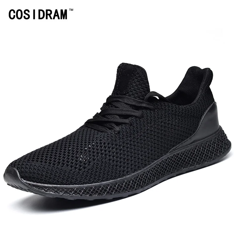 

COSIDRAM Men Casual Shoes New 2018 Mesh Men Shoes Fashion Breathable For Male Sneakers Hollow Outs RME-364