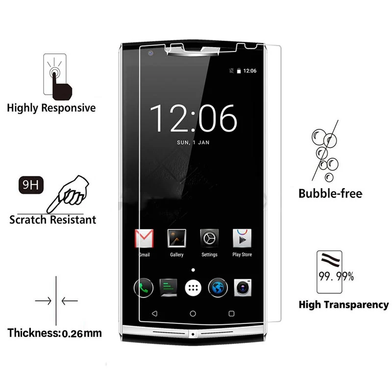 Закаленное стекло для Oukitel K10000 Pro взрывозащищенное Стекло 9H защита экрана от